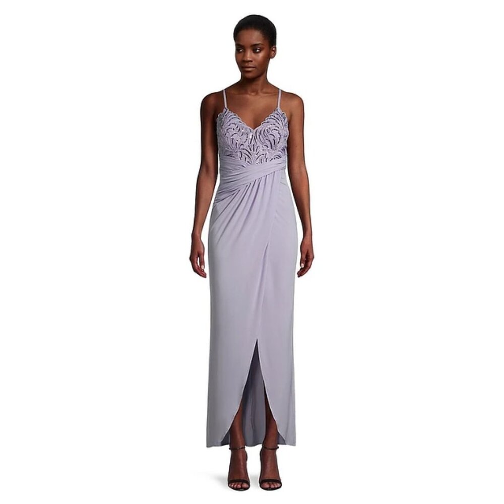 Nordstrom Cornelli Lavender Embellished Gown